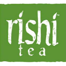 Rishi Tea, a sustainable brand with specialty teas.